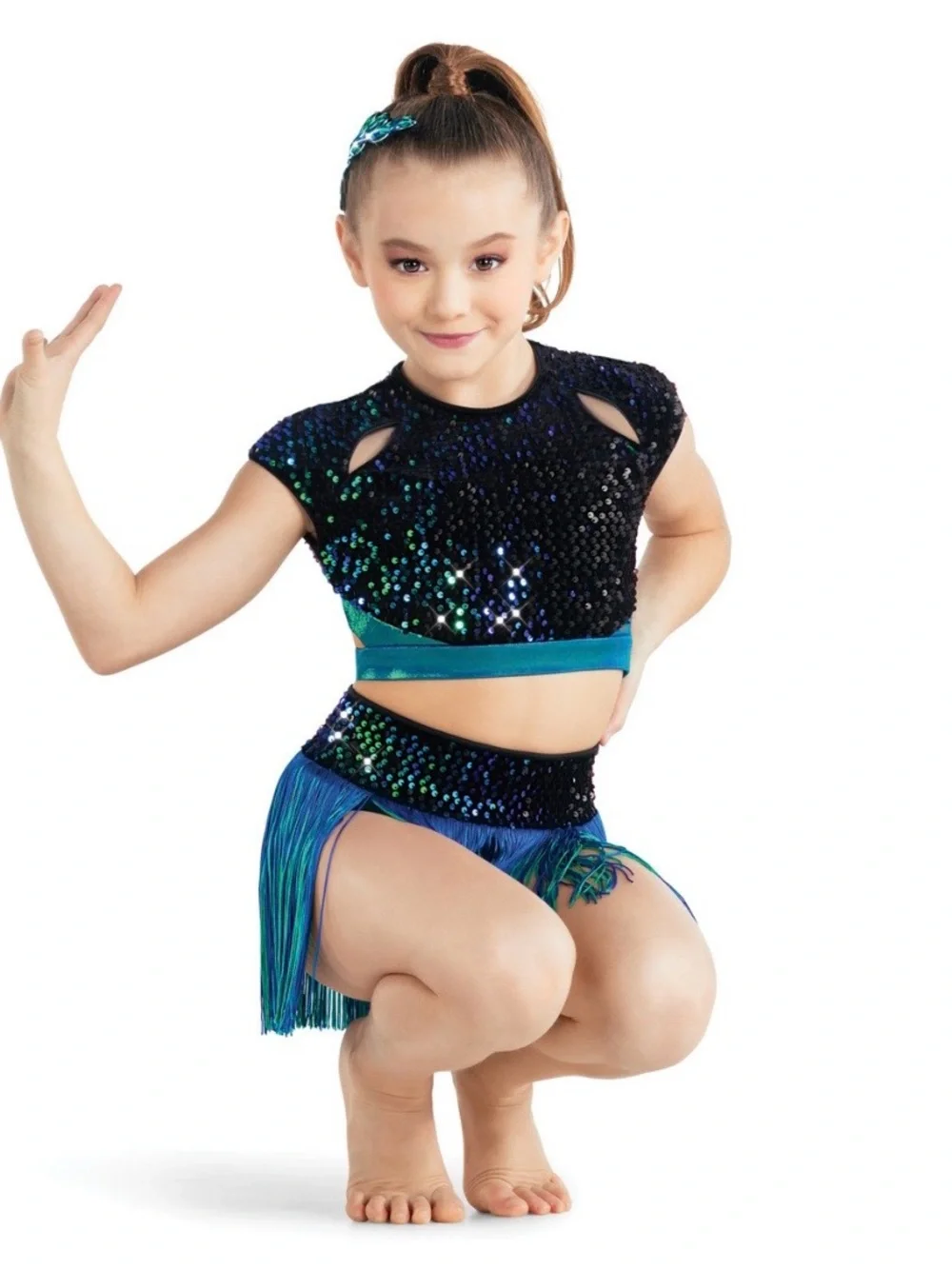 Child Medium Revolution VELOCITY TH22069 Dance Costume